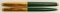 Parker 75 Green FP & BP Set