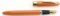 Sheaffer Snorkel Valiant Mandarin Orange FP