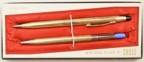 Cross 12K GF Set Ballpoint & Pencil