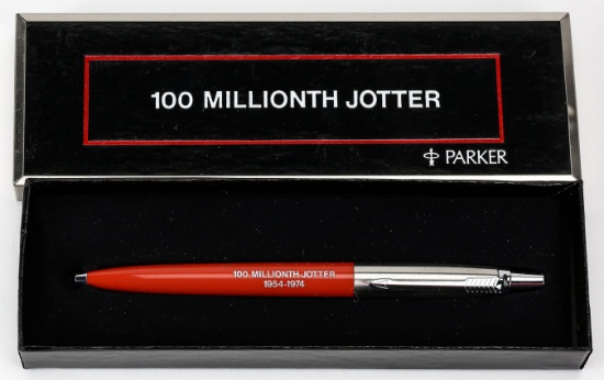 Parker "100 Millionth Jotter" Red Ballpoint Pen