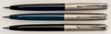 Parker 51 Aqua, Navy, Black PCL (3)