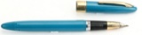 Sheaffer Snorkel Peacock Blue Valiant FP