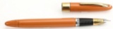 Sheaffer Snorkel Valiant Mandarin Orange FP