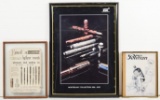 Framed Fountain Pen Advertisements (3)