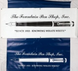 Fountain Pen Shop Trade Show Vinyl Banners (2)