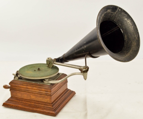 Zon-O-Phone Front Mount Disc Phonograph