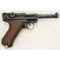 WWII German S/42 Luger 9x19