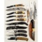 Display Case with 14 Knives