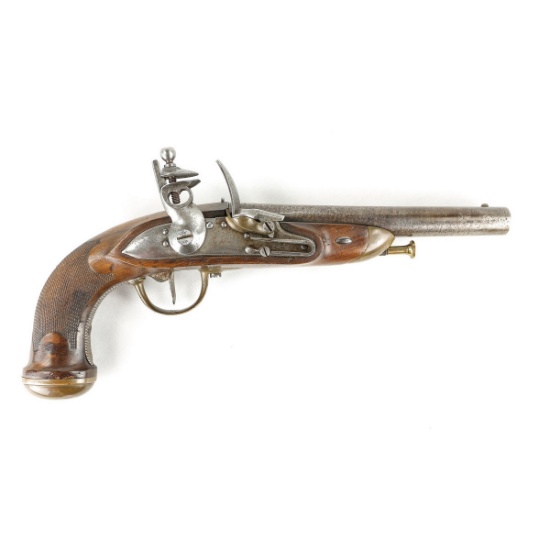 Belgian Proofed Flintlock Pistol .69 Caliber