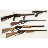 Lot of 4 Daisy BB Guns & 1 Johnson Automatics