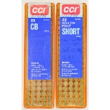 200 Rounds of CCI .22CB & .22 Short HP Ammo