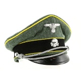 WWII German SS Cavalry Officer's Cap