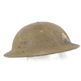 WWI American Brodie Helmet W/AEF Decal