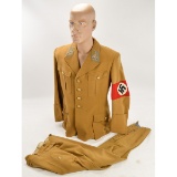 WWII German Nazi Political Leader's Uniform