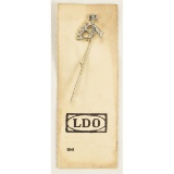 WWII German NSBO Stick Pin on Card