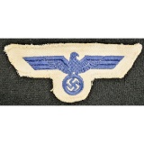 WWII German Navy Breast Eagle Patch