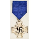 WWII Nazi 25 Year Loyalty Cross