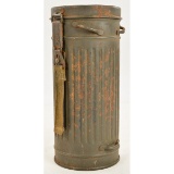 WWII German Gas Mask Canister