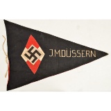 WWII Hitler Youth Pennant