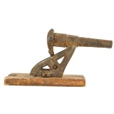 Miniature Cast Iron Toy Cannon