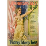 WWI Americans All! Victory Liberty Loan Poster