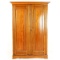 2-Door, 5 Shelf Large Wooden Cabinet