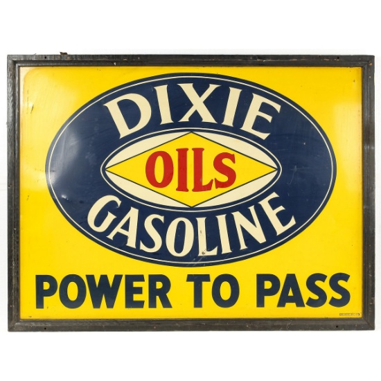 Dixie Oil Gas Sign SSTL