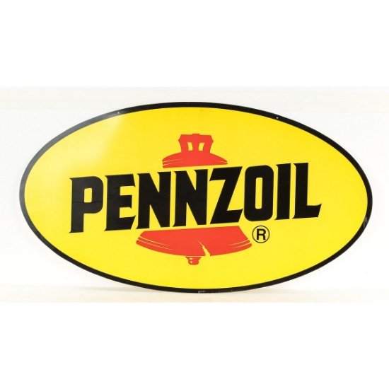 Pennzoil Single Sided Advertising Sign