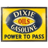 Dixie Oil Gas Sign SSTL