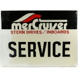 MerCruiser Metal Service Sign
