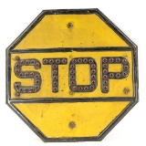 Pre 1954 Light Up Stop Sign