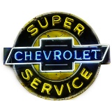 Chevrolet Super Service Neon Sign