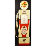 1930's Bowser Model 555 Gilmore Red Lion Gas Pump