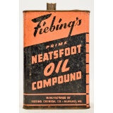 Fiebing's Prime Neatsfoot Oil Compound Tin Can