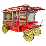 Cretors Horse Drawn Popcorn Wagon