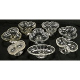 Vintage Glass Ice Cream Dishes