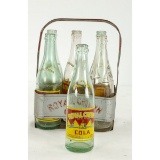 Vintage 1950s RC Cola Bottles & Carrier