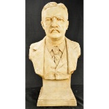Theodore Roosevelt Bust & Wall Mount