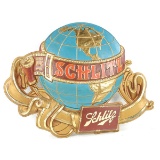 Schlitz Beer Globe Trade Pure Mark Sign