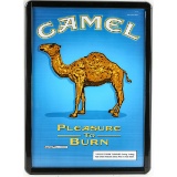 Camel Cigarettes Framed Advertising Sign