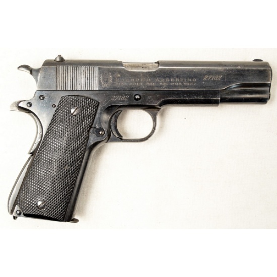 Argentine Model 1927 Pistol .45 ACP