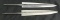 German Unmounted Dagger Blades (2)