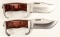 Lot of 2 Hibben HTF Recon Knives