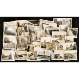 Lot of 4x5 B&W Photos of Germany