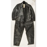 WWII German Kriegsmarine Leather Coveralls