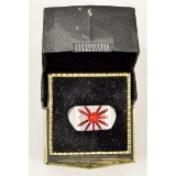 WWII Era Japanese Rising Sun Ring