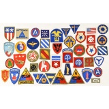 150+ WWII US Shoulder Patches