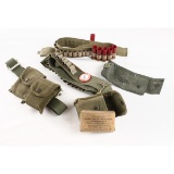 Lot of Various Ammo Belts/Pouches/Survival Pouches