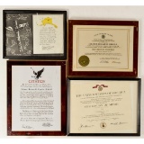 Lot of Military Awards/Certificates