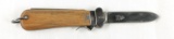 WWII German Type 2 Takedown Gravity Knife